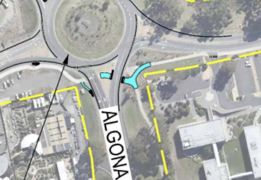 Lobbying for Active Transport: Algona Road Roundabout Upgrade - Public Works Committee