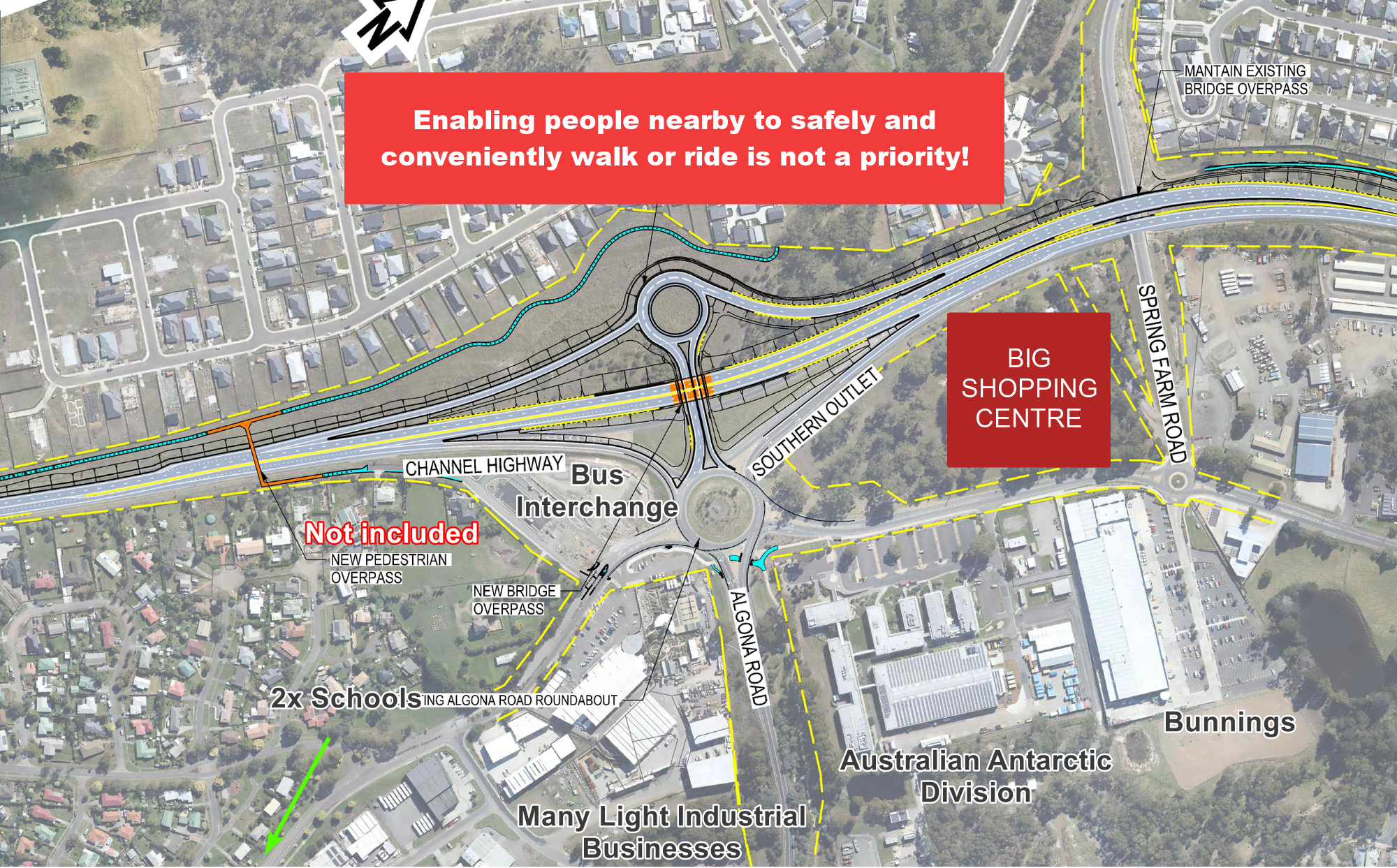 Lobbying for Active Transport: Algona Road Roundabout Upgrade - Public Works Committee