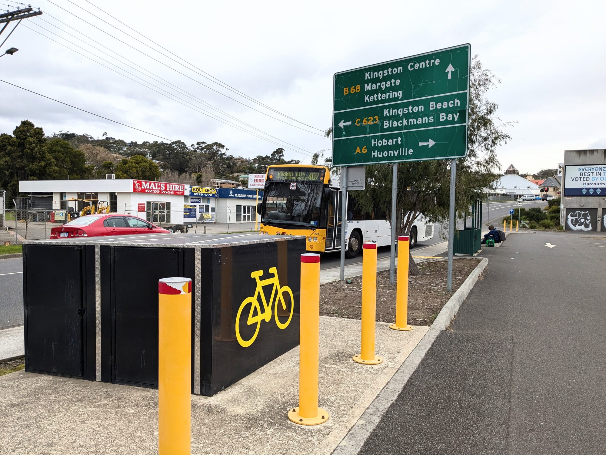 Secure Bike Parking in Kingston