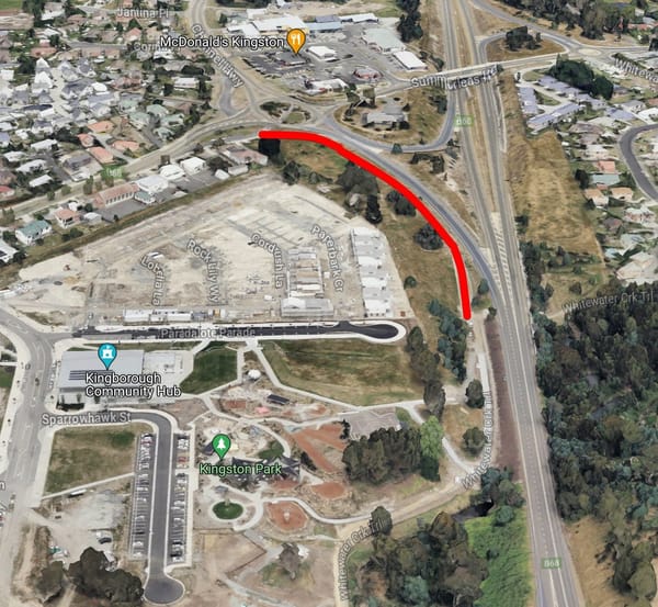 Whitewater Underpass to Summerleas Road Roundabout Path - Construction Soon