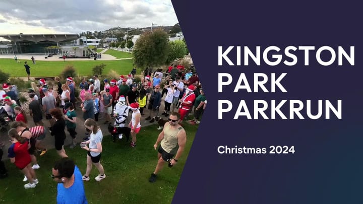 Christmas 2024 at Kingston Park Parkrun