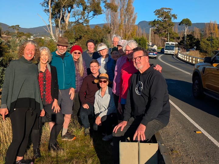The Margate bridge campaign attracts a visit from an MP